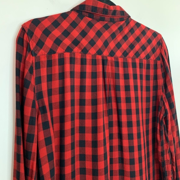 BEACHLUNCHLOUNGE Embroidered Buffalo Check Shirt - Picture 6 of 8